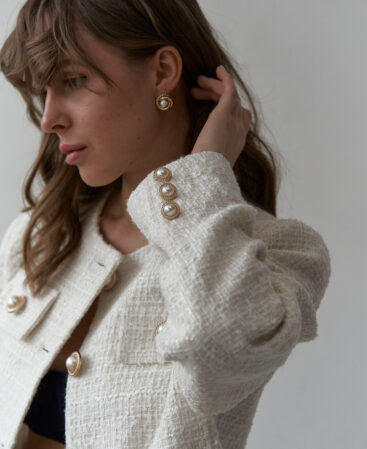 Tweed jacket CoCo WHITE