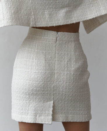 Classic tweed skirt