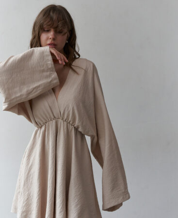 BOHO Dress NUDE