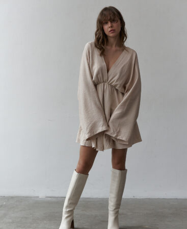BOHO Dress NUDE