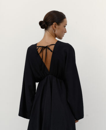 BOHO Dress BLACK