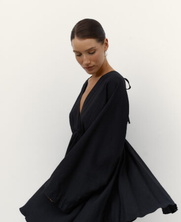 BOHO Dress BLACK