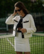 Tweed jacket Old Coco WHITE