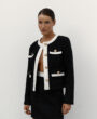 Tweed jacket Old Coco BLACK