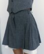 Skirt with white pockets