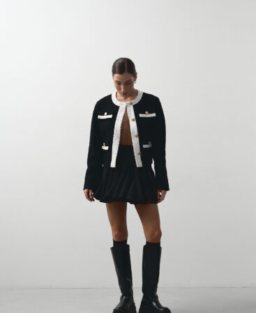 Tulip skirt BLACK