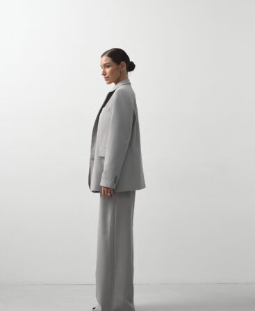 Blazer in Italian suiting fabric