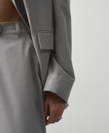 Blazer in Italian suiting fabric