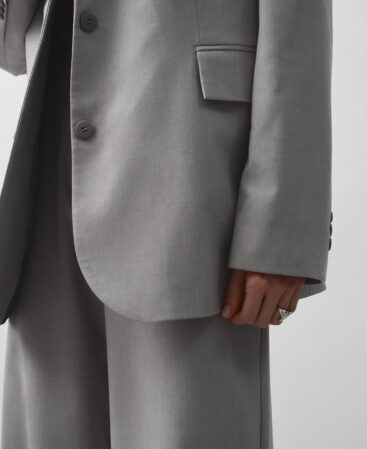 Blazer in Italian suiting fabric