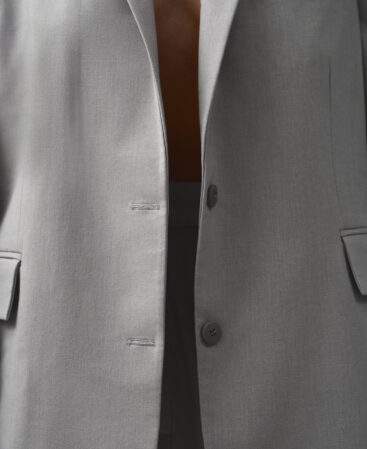 Blazer in Italian suiting fabric