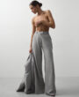 Trousers in Italian suiting fabric