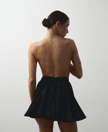 Tulip skirt BLACK