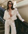 Linen Jacket Vera WHITE