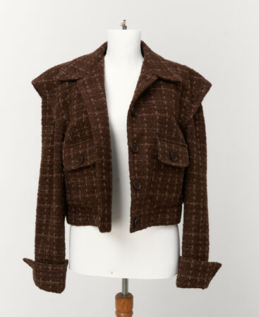 Tweed jacket Choco