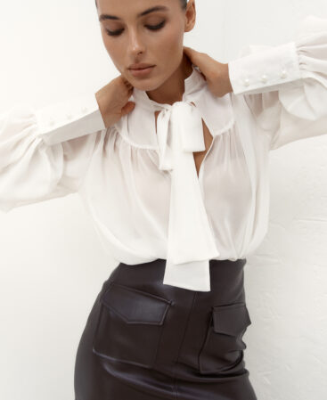 Chiffon blouse Colêtte