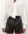 Shorts Dark Leather Choco