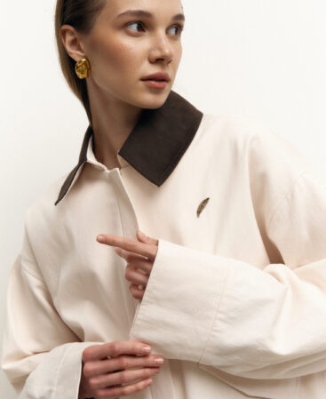 Bomber Écolière Ivory