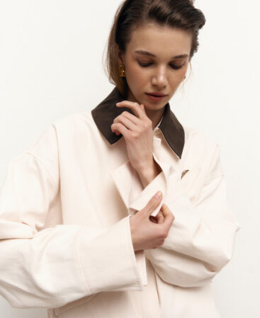 Bomber Écolière Ivory