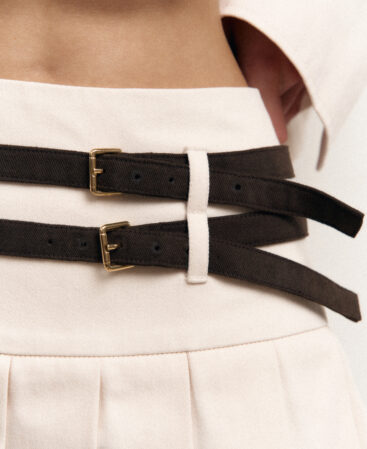 Skirt Les Plis Ivory