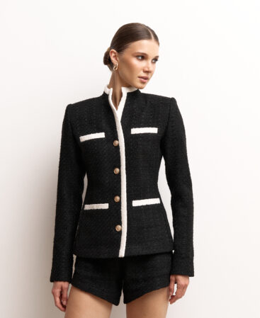 Tweed jacket MODERN COCO black