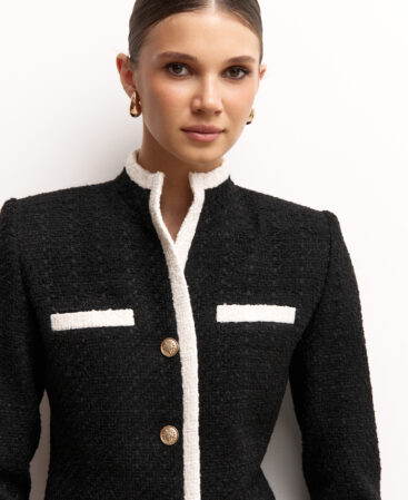 Tweed jacket MODERN COCO black