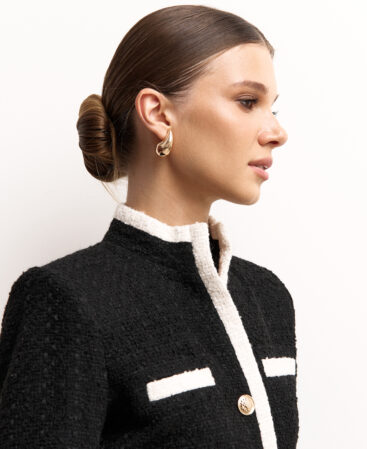 Tweed jacket MODERN COCO black