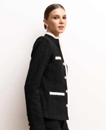 Tweed jacket MODERN COCO black