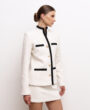 Tweed jacket MODERN COCO white