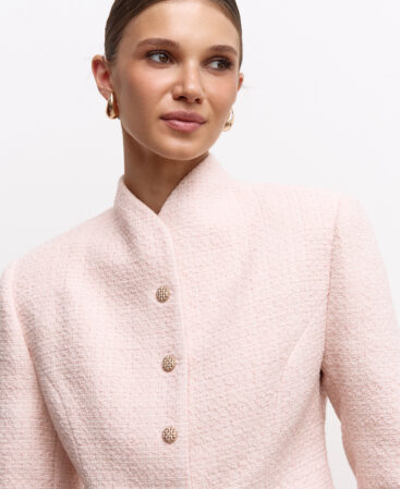 Tweed jacket Adaline pink