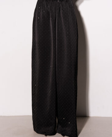 Silk suit BRIGHT black
