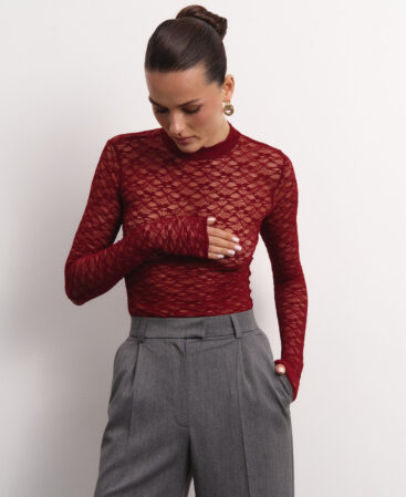 Bodysuit LACE BURGUNDY