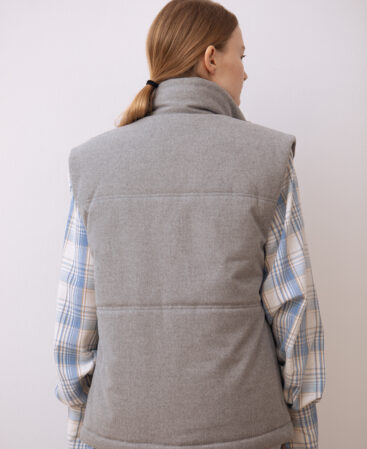 Cashmere vest GREY