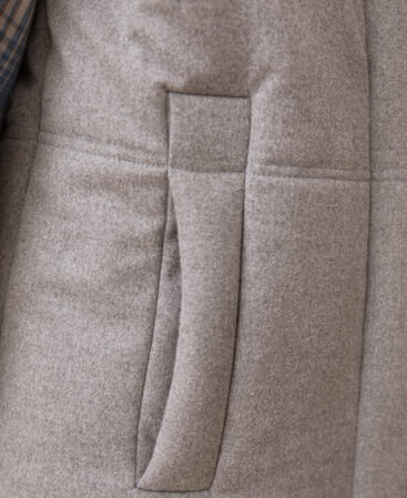 Cashmere vest GREY