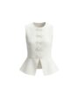 Vest La Cavalière white