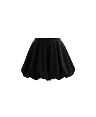 Balloon skirt black