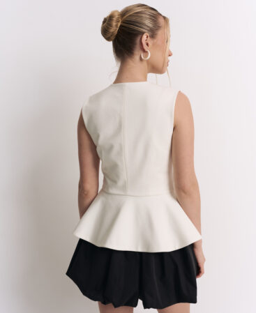 Vest La Cavalière white