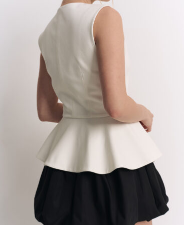 Vest La Cavalière white