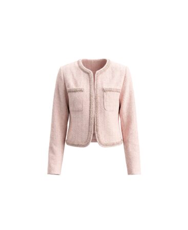 Tweed jacket RÊVE rose