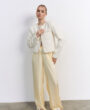 Tweed jacket RÊVE white