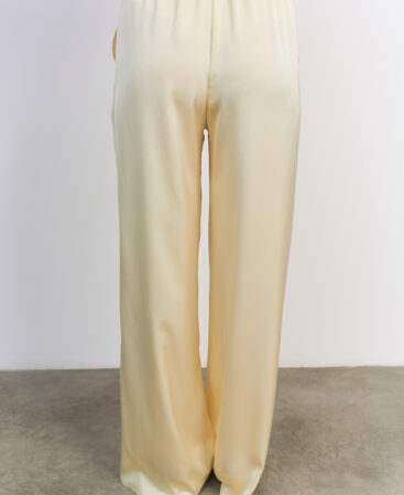 Satin trousers Citron
