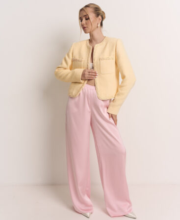 Satin trousers ROSE