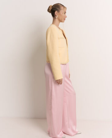 Tweed jacket RÊVE yellow