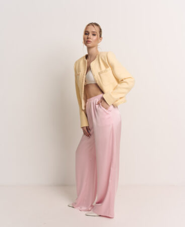 Tweed jacket RÊVE yellow