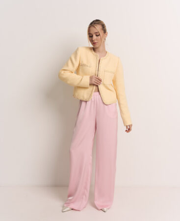 Tweed jacket RÊVE yellow