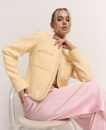 Satin trousers ROSE