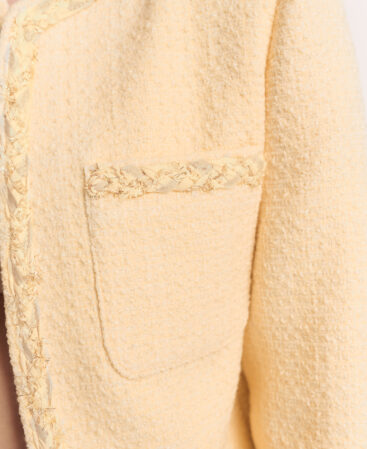 Tweed jacket RÊVE yellow