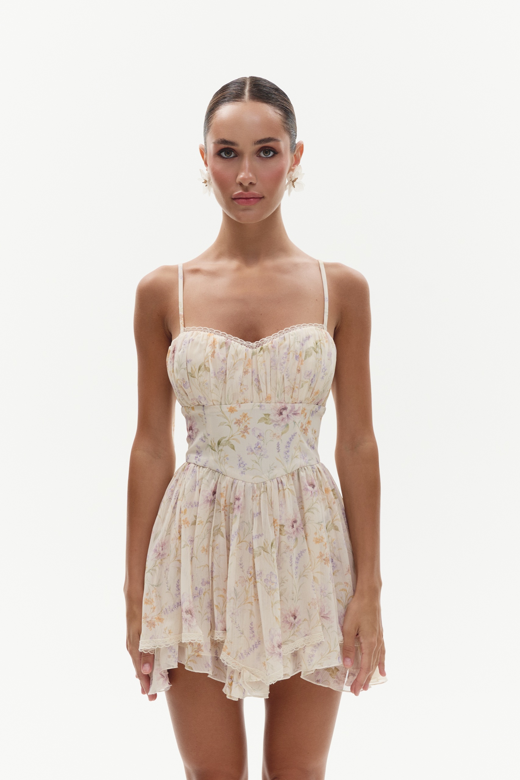 Сукня Emily nude floral